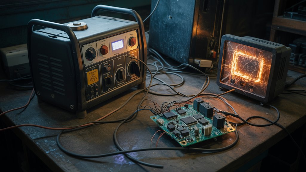 cheap generators damage electronics