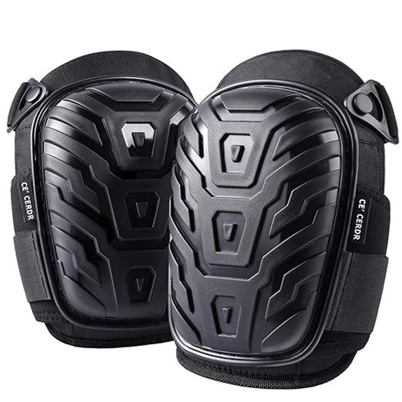 CERDR Professional Knee Pads with Gel Cushion
