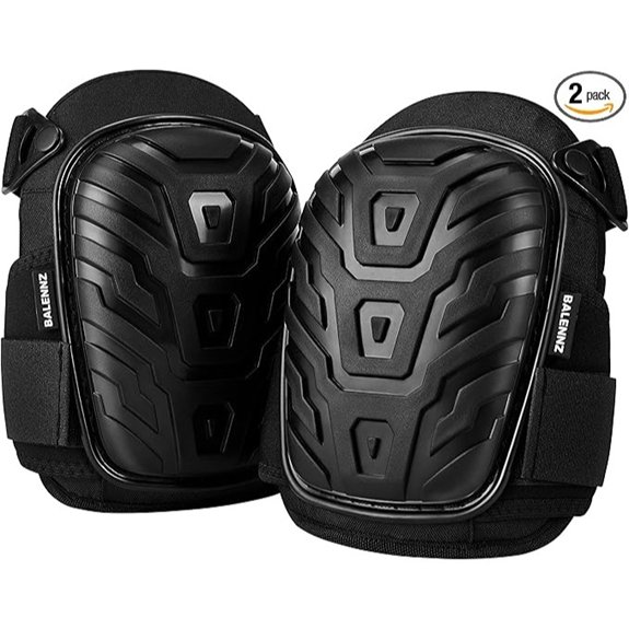 BALENNZ Professional Knee Pads with Foam Padding & Straps