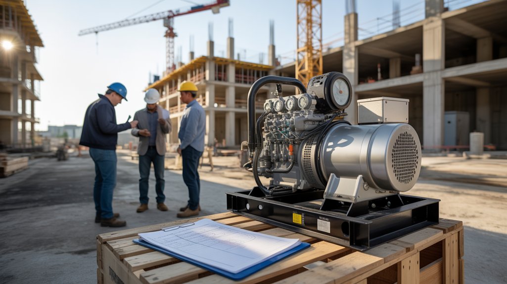 How to Calculate True Generator Size for Construction Sites (Beyond Nameplate Ratings)