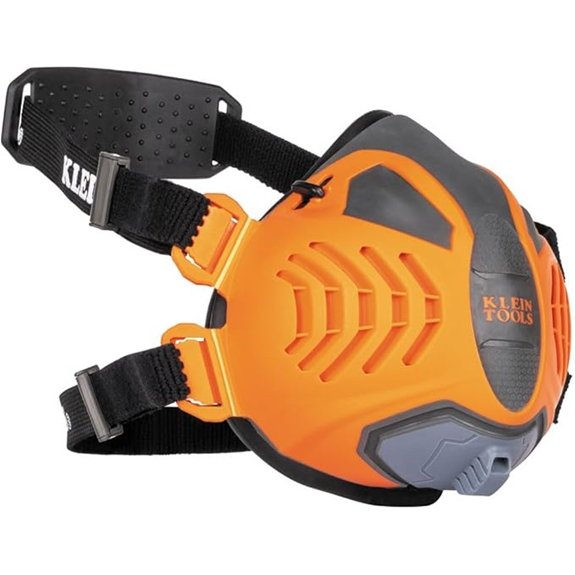 Klein Tools P100 Half-Mask Respirator with Replaceable Filters