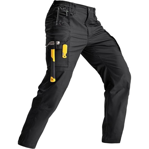 IGOLUMON Men's Cargo Tactical Pants with Multiple Pockets