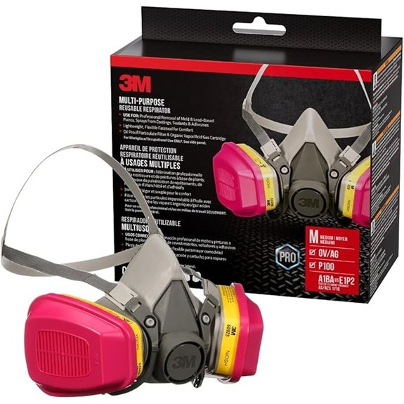 3M P100 Reusable Respirator with OV/AG Filters (Medium)
