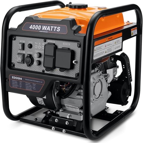 4000W Portable Gas Inverter Generator for RV and Home