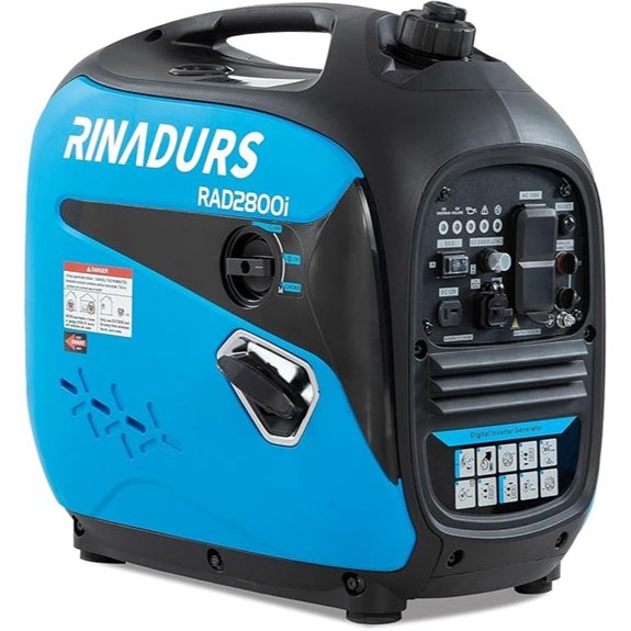 2800W Quiet Portable Inverter Generator for Home and Outdoors