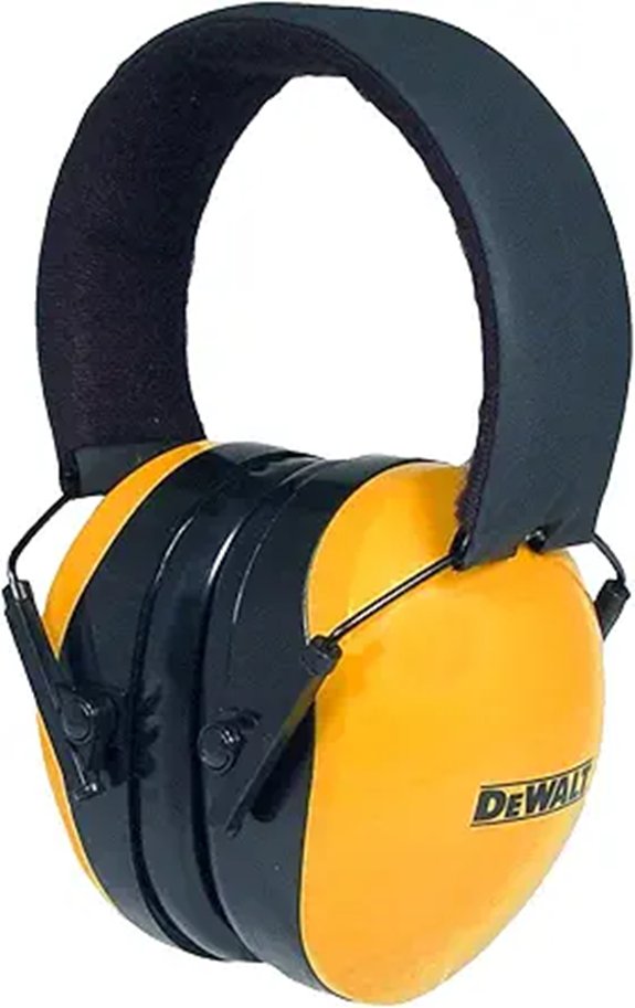 Dewalt DPG62-C Interceptor Protective Safety Earmuff Yellow/Black Adult