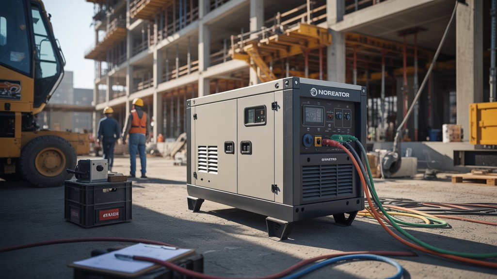 reliable generator for construction