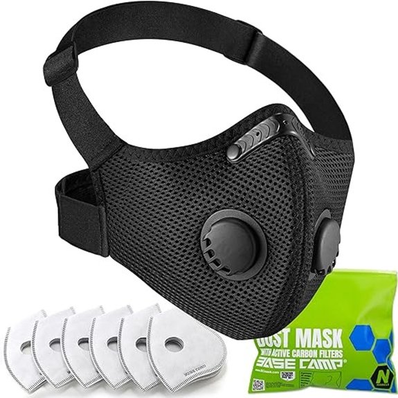 BASE CAMP M PRO Reusable Dust Respirator Mask