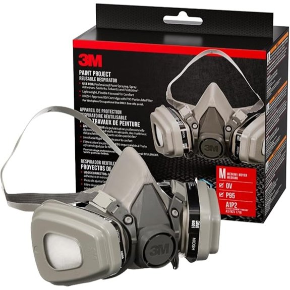 3M P95/OV Paint Reusable Respirator 6211 Medium