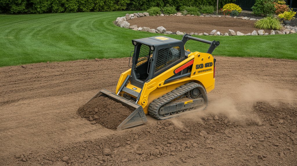 Using a Skid Steer for Backyard Landscaping: What It Can (and Can’t) Do