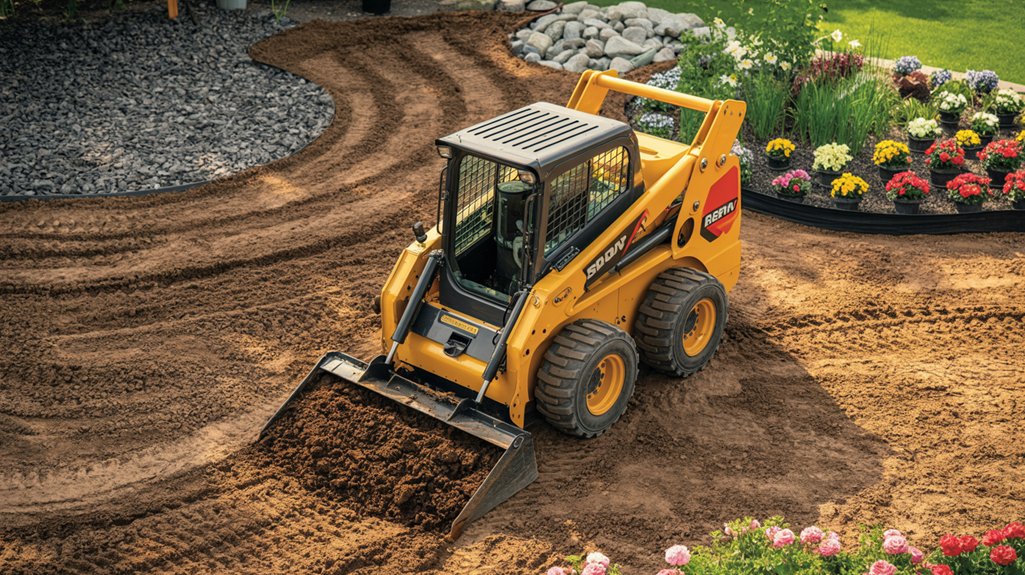 versatile skid steers transform landscapes